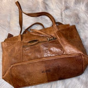 Born leather purse